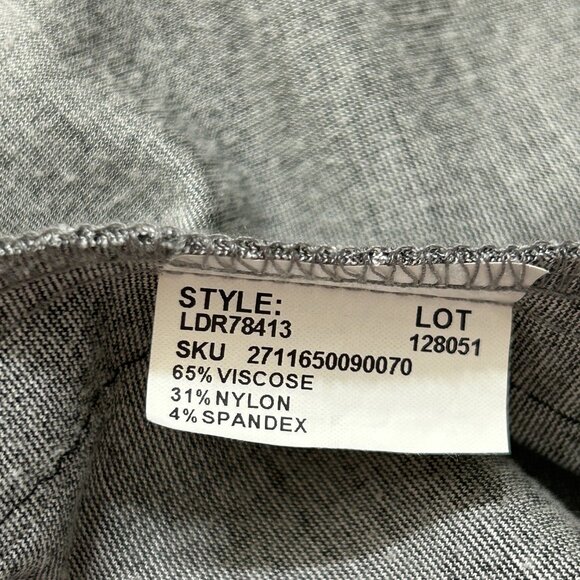 Vintage Y2K le chateau gray Midi dress XS - Picture 9 of 9